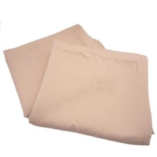 MIULEE Verdunkelungsvorhänge Gardinen Heimtextilien Dunkelbeige Blickdicht 2er