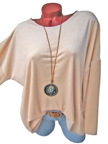 Oversize shirt pullover pulli - oversize,