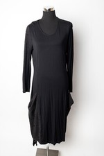 ??Lagenlook tolles Ballon Zipfel Kleid Tunika NÖR Denmark schwarz  L  44?