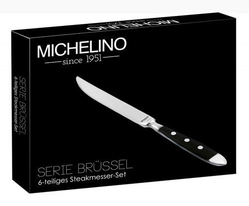 Michelino steakmesser set - -,