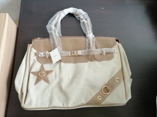 Damen handtasche mit leder - damen,