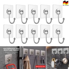 10x Selbstklebend Haken