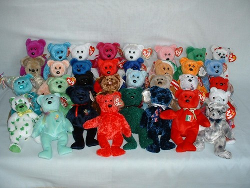 Teddybären beanie babys - teddybÄren,