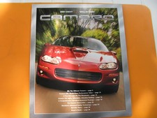 USA Prospekt Chevrolet Camaro Coupe / Cabrio mit Z28  2001