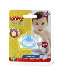 Nuby Baby Beruhigungssauger Silikon Schnuller 6-18 Monate | NEU