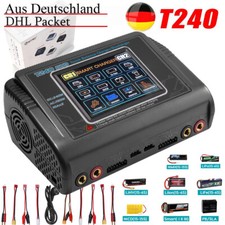 HTRC T240 DUO RC Akku Ladegerät Balance Ladegerät 240W für LiPo LiHV Lilon NiCd