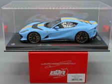 Modellautos 1:18 BBR Ferrari 812 Competizione Ltd 38/48 Lederplatte Vitrine OVP