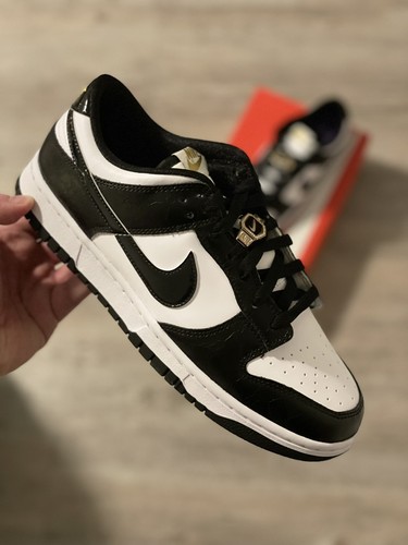 Nike dunk low black - nike, white
