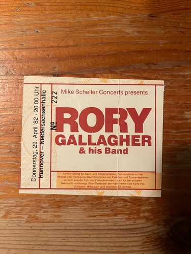 Rory gallagher concert - gallagher,