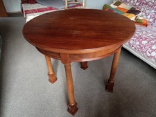 kleiner Rundtisch aus Holz   Vintage  80cm Durchmesser 76cm Höhe