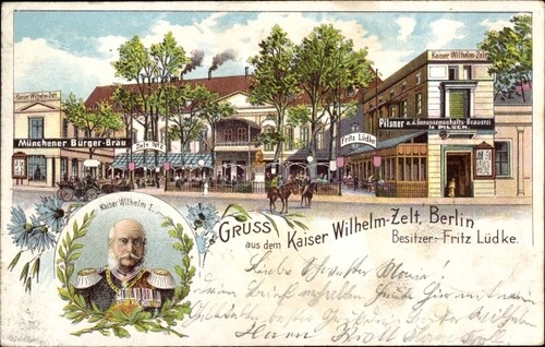 Litho berlin tiergarten - litho,