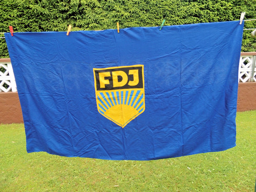 Originale ddr fdj fahne - ,
