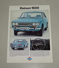 Prospektblatt - Nissan Datsun 1600