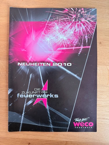 Weco feuerwerk katalog 2010 - feuerwerk,