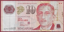 Singapur/Singapore 10 Dollars