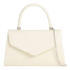 Damen Lack Glatt Leder Glanz