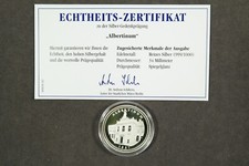 800 Jahre Dresden - Albertinum - 999 Silber Medaille Münze Berlin 2006 /1
