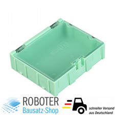 1x Leer Container Box 3 für SMD Bauelemente - grün