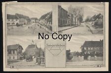 AK Sandersleben Anhalt Arnstein Lk. Mansfeld-Südharz 4 Bildkarte gel.19??