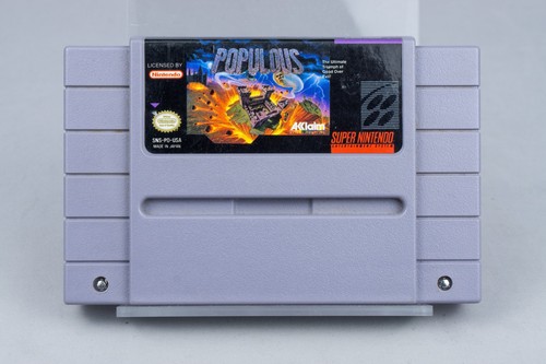 Populous super nintendo snes - populous,