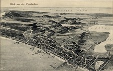 Ak Heringsdorf, Ahlbeck Usedom, Fliegeraufnahme - 4682385