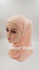 Kopftuch Hijab Bone Khimar Amira Schal Islam Arabisch Orientalisch  2-tlg حجاب