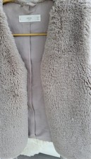 Fellweste Beige, Fellimitat, Fake Fur, Mädchen, Größe 152, Alter 10-12, MNG