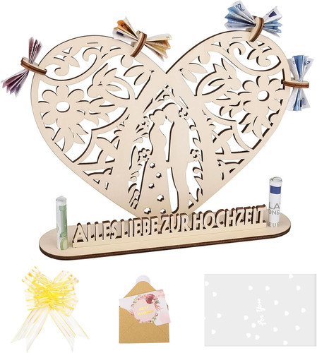 Hochzeitsgeschenk holz mit - holz,
