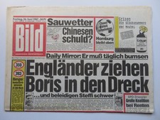 Bild Zeitung vom 26.06.1987