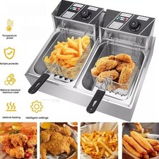 12l friteuse elektro fritöse - 12l,