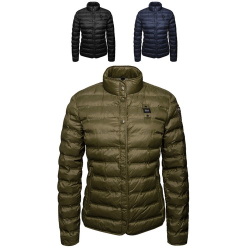Blauer moon steppjacke damen - blauer,