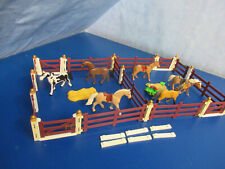 Riesiger Zaun Koppel Pferde Erweiterung zu 5221 Reiterhof Playmobil 5367