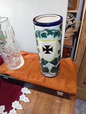 Militaria Eisernes Kreuz  Efeu Fidelitas Fregatte  Karlsruhe ?, Majolika ?