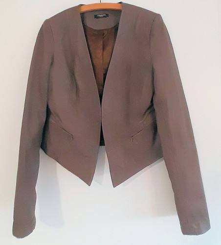 Conleys lederjacke taupe - lederjacke,