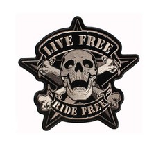 Biker Chopper Ride Live Free