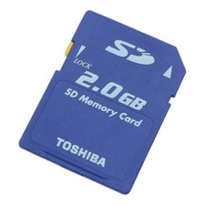 Toshiba 2GB SD Karte