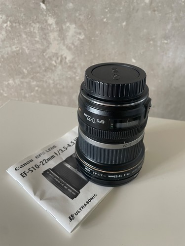 Canon objektiv 10 - objektiv, 10-22mm