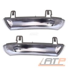 SPIEGEL-BLINKER WEIß LINKS + RECHTS FÜR VW GOLF 6 5K AJ GOLF PLUS 5M GOLF 5 1K