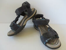 GEOX ° tolle Sandalen Gr. 31 blau Leder Klett Jungen Schuhe Trekkingsandalen