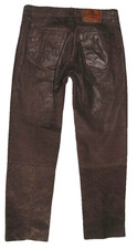 CHEVIREX   Herren- LEDERJEANS