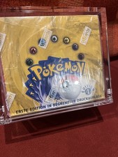 Booster Box Display 1st Edition 1999 Pokemon Base Set deutsch OVP sealed