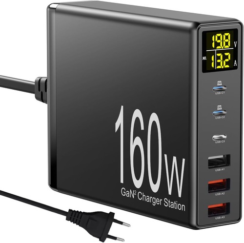 Usb ladestation 160w - usb, ladestation,160w