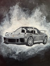 Porsche 911 er  Selbst gemalt