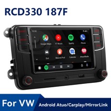 NONAME RCD330 187F Autoradio Stereo Carplay Android Auto Für VW Golf CC Tiguan