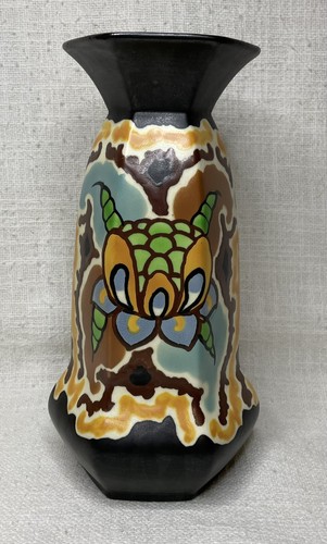 Hexagonale keramik vase - hexagonale,