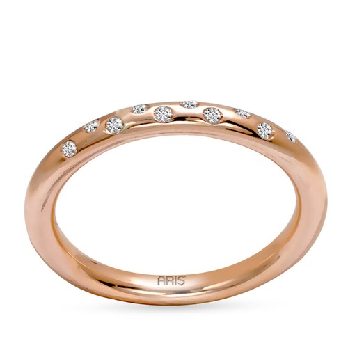 Damen gold ring aus 585 - damen, kt
