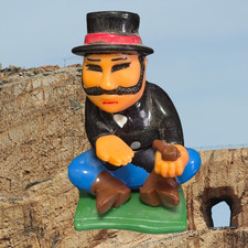 Ferrero Ü-Eier Einzelfigur ohne BPZ - Reihe "Trapper/Indianer" -1998- O´Dollar