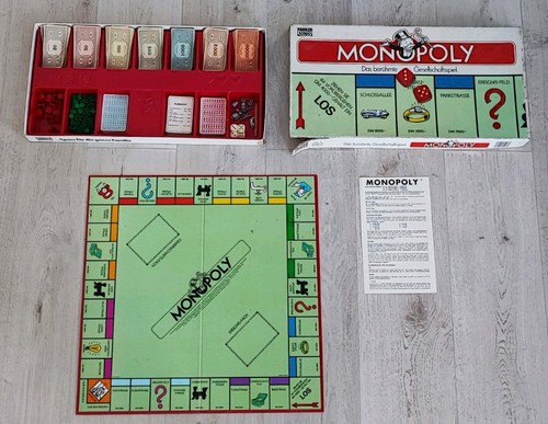 Parker monopoly 1985 8 - monopoly, 1985,