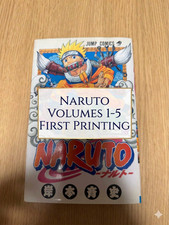 NARUTO Manga Vol. 1-5 Set -