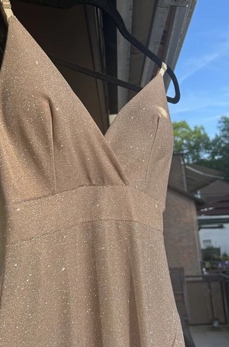 Damen abendkleid lang silber - damen,